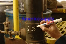 Markal 61051 WHITE  Quik Stik® Marker - Fast Drying, PAINT MARKER  (2PK)