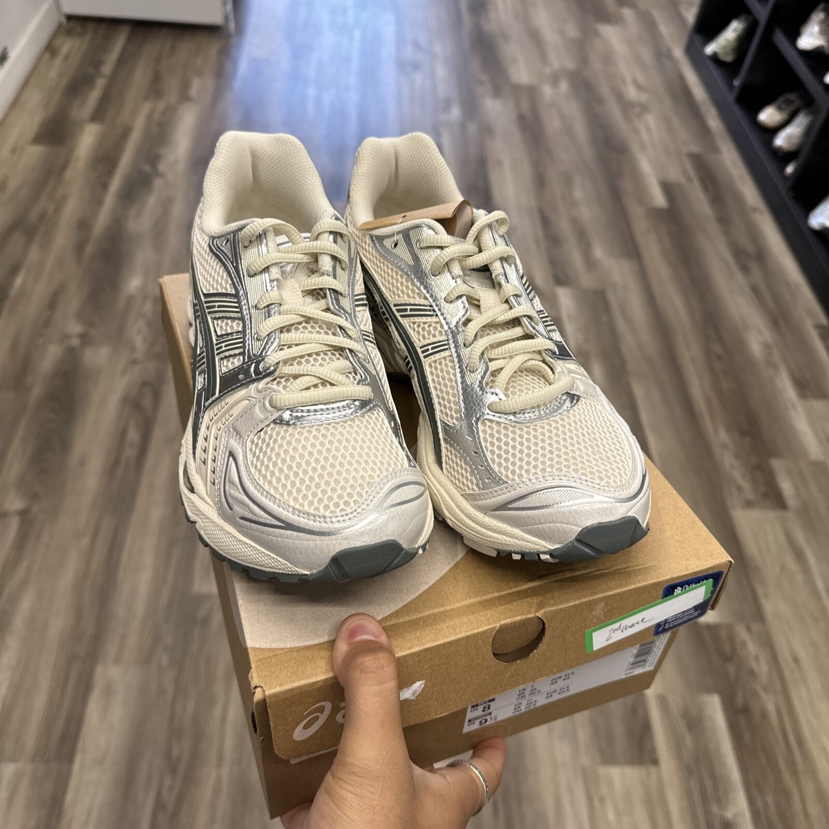 ASICS Gel-Kayano 14 Birch/Dark Pewter 1201A019-200 US Men's 8
