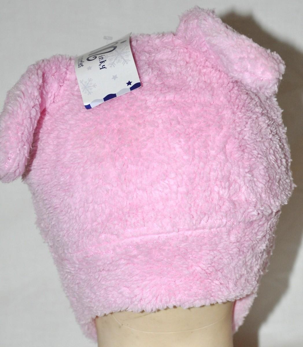 Minky Accessories Unicorn Plush Winter Hat Lot of 3 NWT Pink Blue White Unicorn Face Youth White Hat With Moveable 3D Horns : Target main image 3