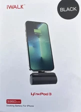 I Walk iPhone Portable  Charger! Fast Charging! Attaches to bottom of iPhone!
