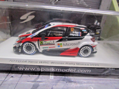 TOYOTA Yaris WRC 2021 WM Rallye Croatia WRC #33 Evans Microsoft Spark SP  1:43
