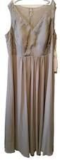 NWT JJ's House Silver Mother Of The Bride Dress Wedding Formal Gown Size 26W US