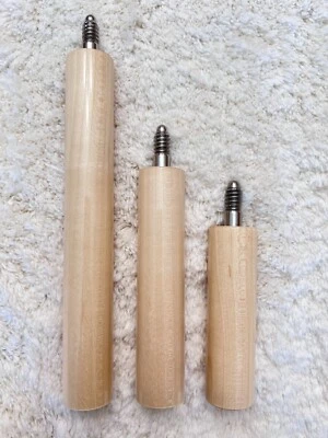 PECHAUER CUES Pechauer Pool Cue Center Extension 3" 4" or 6" Fits ALL Pro-Series & JP-Series