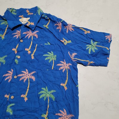 Coachella Music Festival Official By Ambsyn All Over Palm Trees Tropical M NWOT 