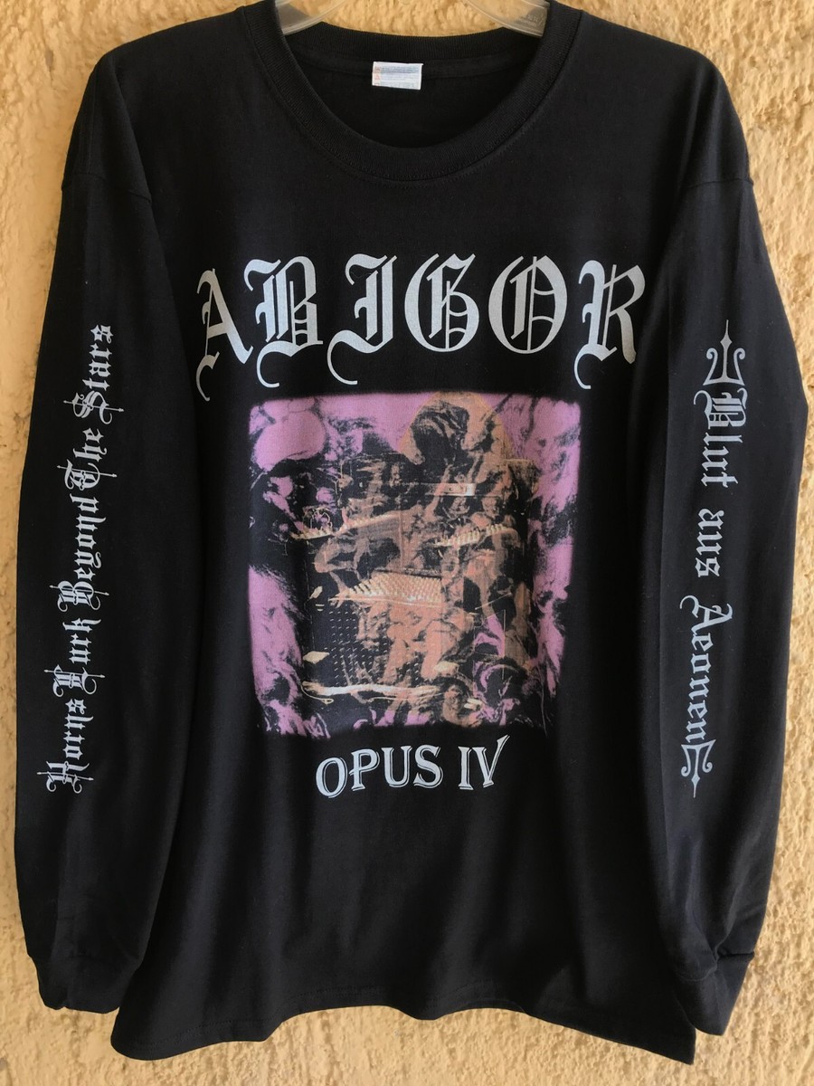 Abigor Long sleeve XL shirt Black metal Mayhem Dawn Emperor Lord