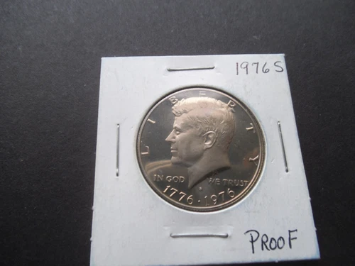 1976 S  Kennedy Bicentennial Half Dollar Mint Proof from 1976 U.S. Proof Set