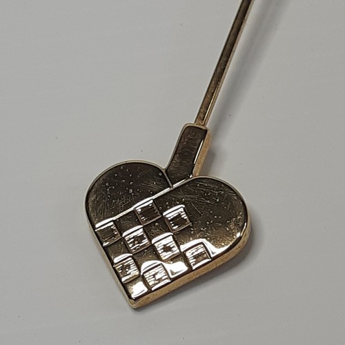 Georg Jensen Heart 1997 Christmas Collectible Gold Plated Candleholder - Picture 5 of 6