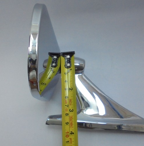 For Toyota Corolla KE20 KE26 KE30 KE70 TE Chrome Square Fender/Door Side Mirrors - 第 8/24 張圖片