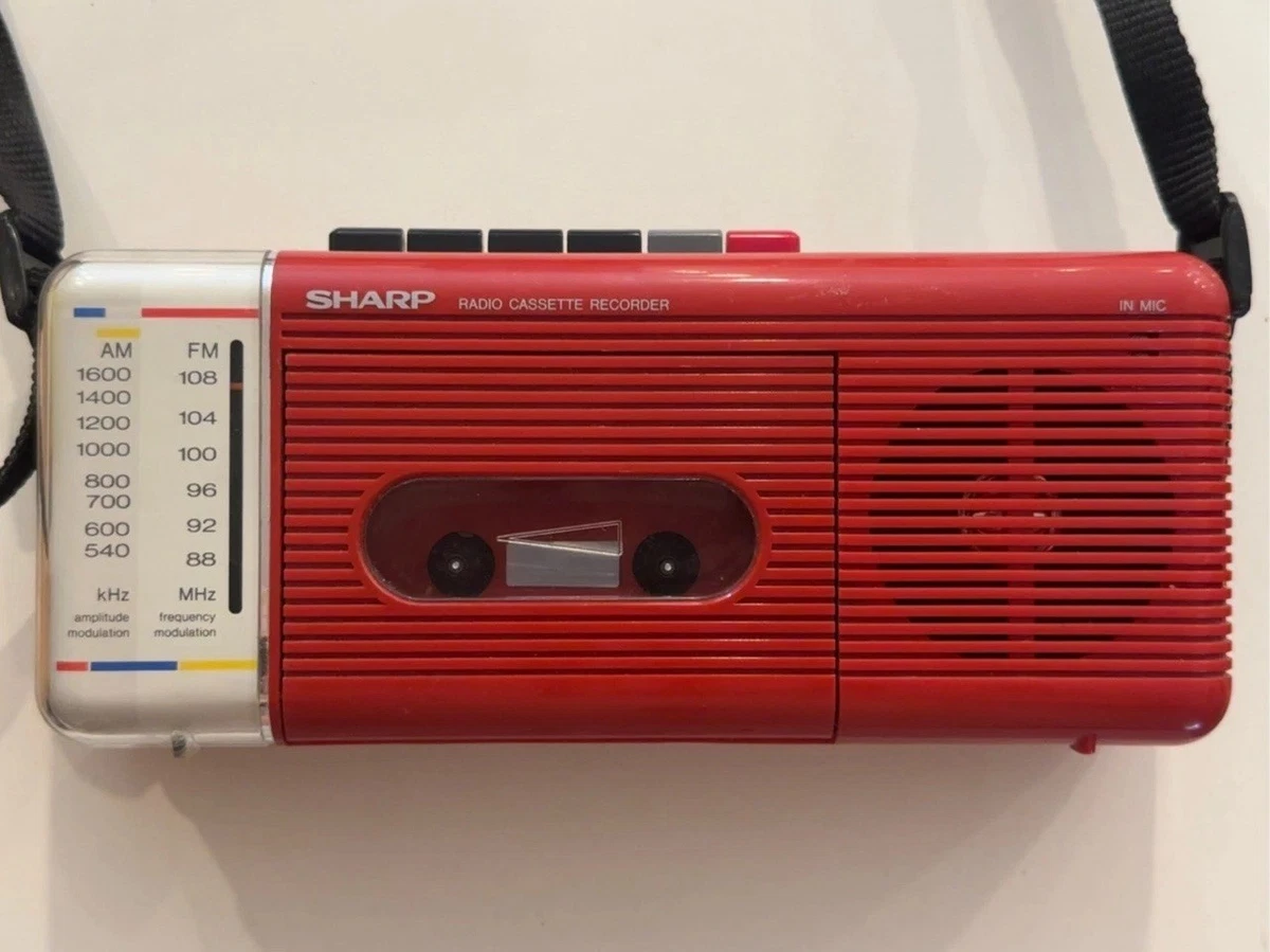 Sharp Red Portable Stereos & Boomboxes for sale | eBay