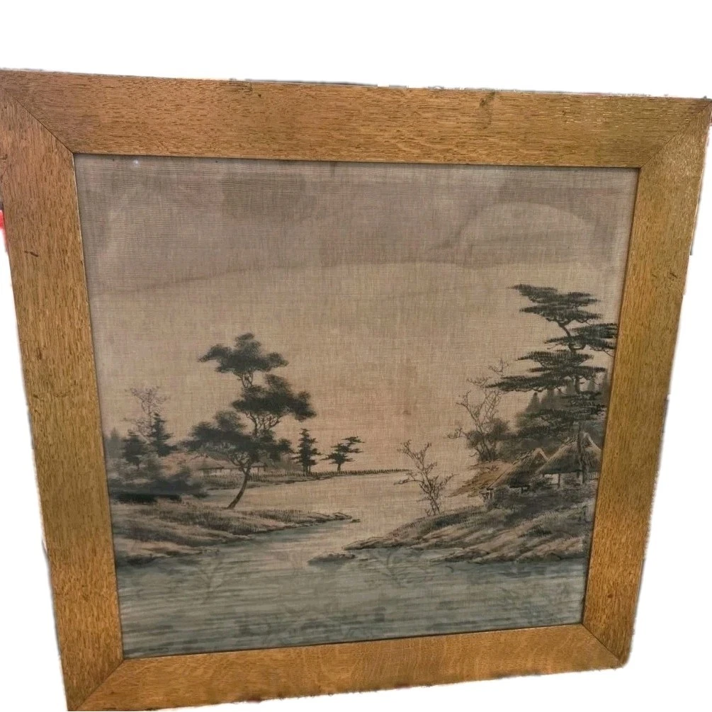 古董原装日本画作、画卷1850-1899 | eBay