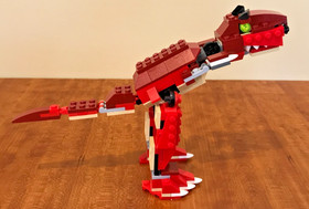 LEGO Creator 3 In 1 - 6914 Prehistoric Hunters - Build 3 Dinosaurs!! - Complete