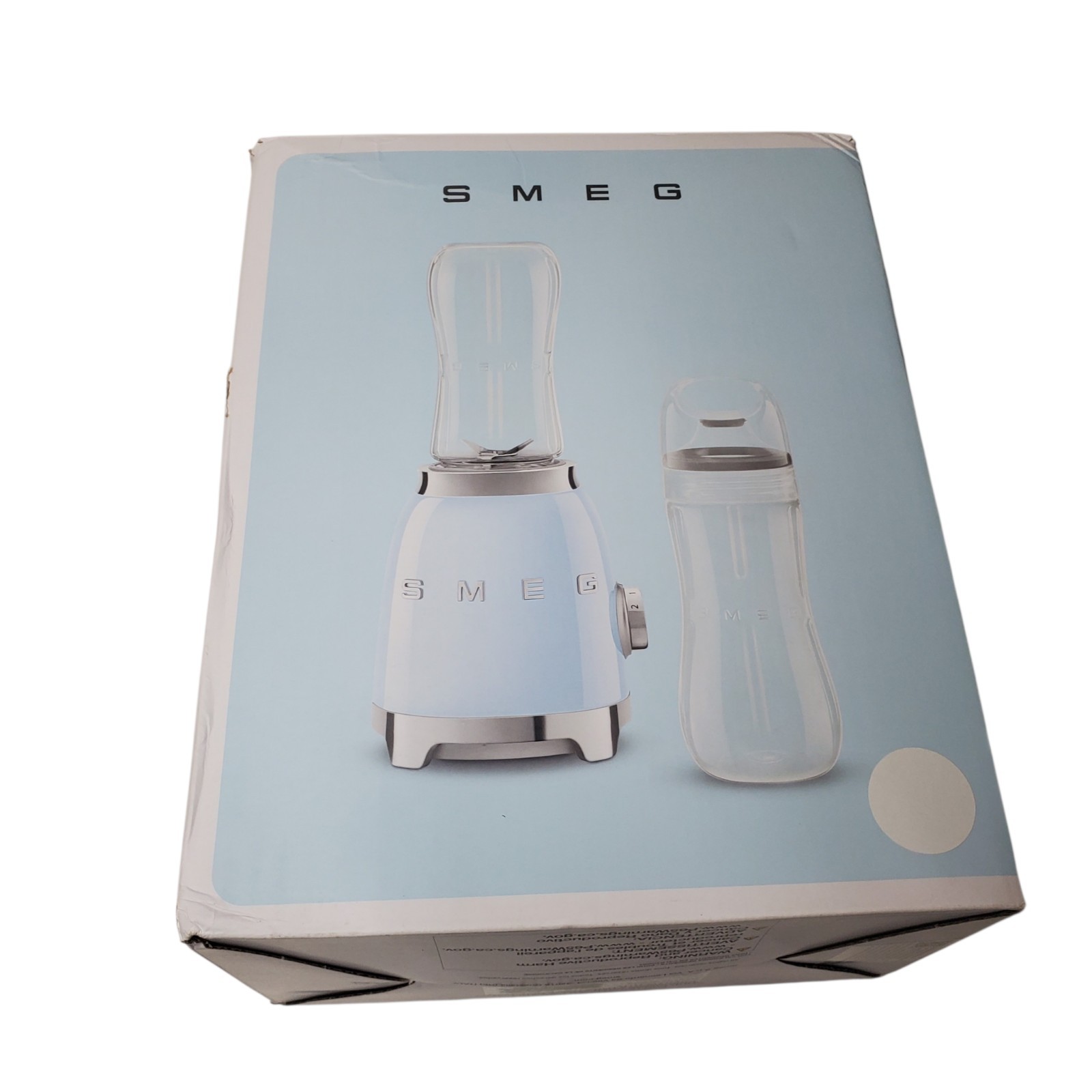 SMEG Retro Style Personal Blender [PBF01] - White/Cream/Gree
