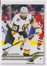 2025-26 Upper Deck Series 1 Holiday Nicolas Roy Vegas Golden Knights #182