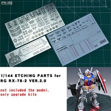 For 1/144 RG RX-78-2 VER.2.0 Detail-up Parts(with adhesive backing) PE+Decal S65