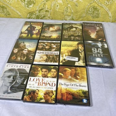 11 Various Collection DVDs New Sealed. Incl Home Of Brave, Distorted, 94 Feet