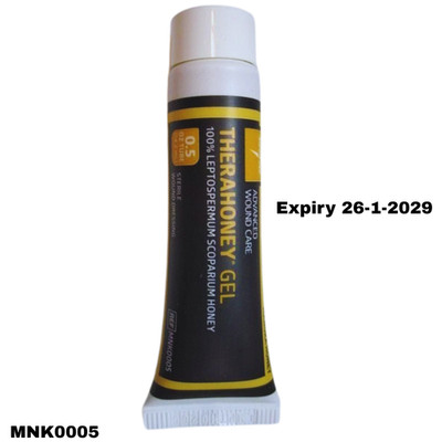 フェイスジェル・ゲル MRN Medline MNK0005 TheraHoney Manuka Honey Wound Gel 0.5 oz Expiry