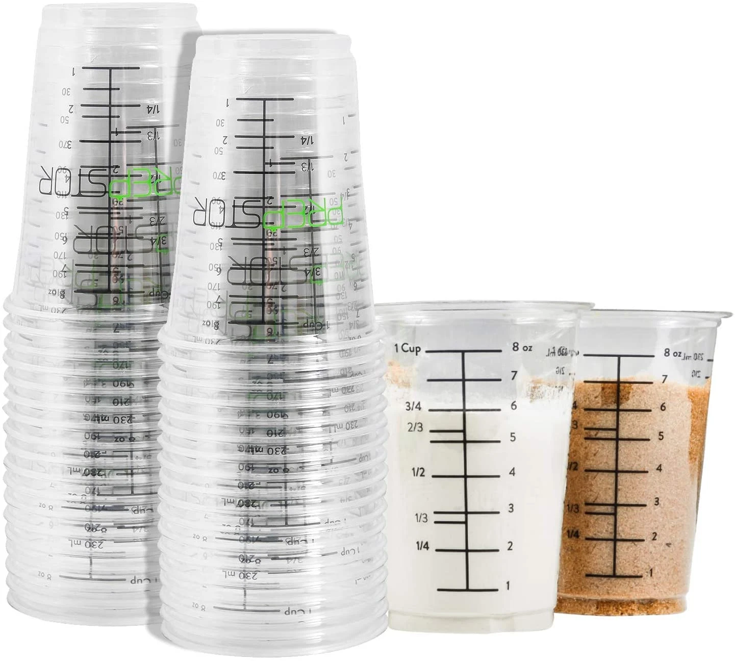 Disposable Measuring Cups for Resin - Pack of 20 8Oz Clear Plastic Measuring Cup
Opens in a new wind