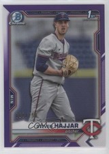 2021 Bowman Draft Chrome Purple Refractor 68/250 Steven Hajjar #BDC-161 n1u