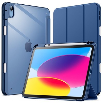 JETech Case for iPad (A16) 11th/10th Generation (2025/2022) with Pencil Navy 