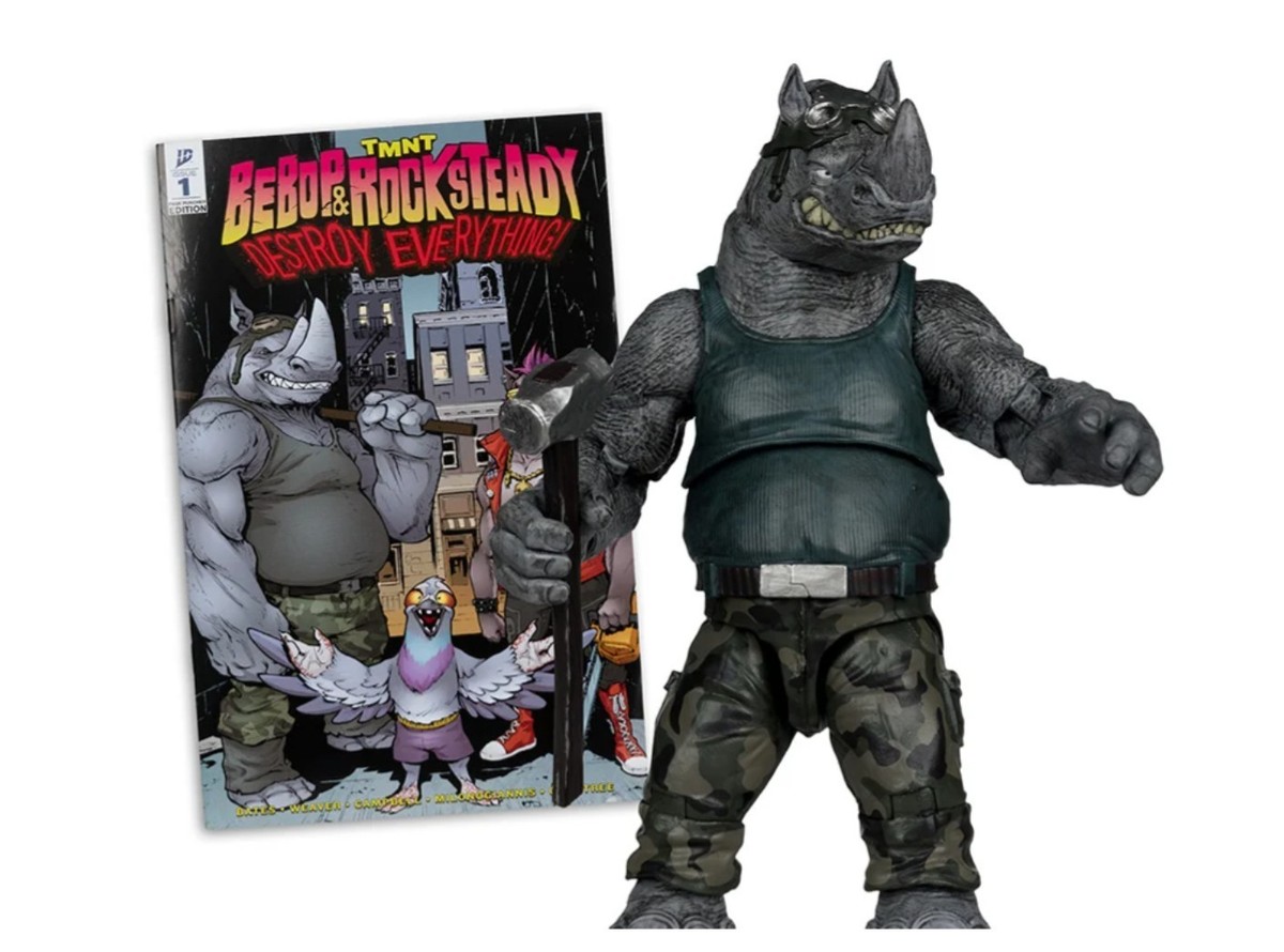 Teenage Mutant Ninja Turtles Page Punchers Rocksteady 5