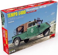 Mini Art 38059 1:35 1:35 Tempo E400 Stahlblechpritsche 3-Rad - Origi (Us Import)