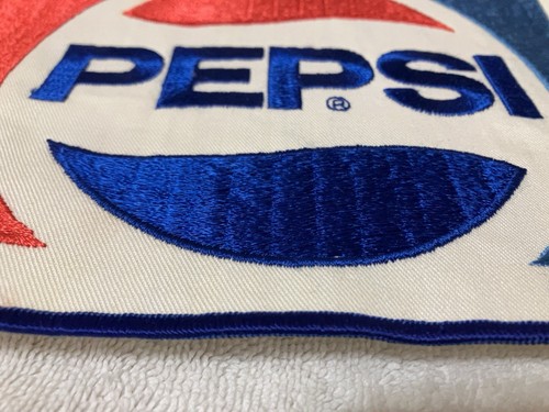 Parche para coser bordado anuncio refresco pespi grande original bordado - Imagen 15 de 24