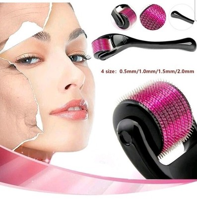 Derma Skin Roller 2.5mm Acne, Deep Scars, Cellulite, Wrinkles, Beard (540Pin)