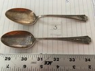Lot of Two (2) Silver Spoons Sterling Pat'd M