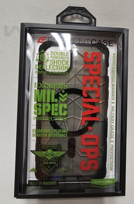 iPhone 14 Plus Case Element Special Ops MagSafe for (6.7'') - Smoke/Black NEW!