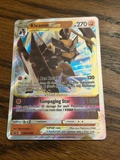 Pokemon Kleavor VSTAR SWSH249 Black Star Promo Ultra Rare Holo - NM