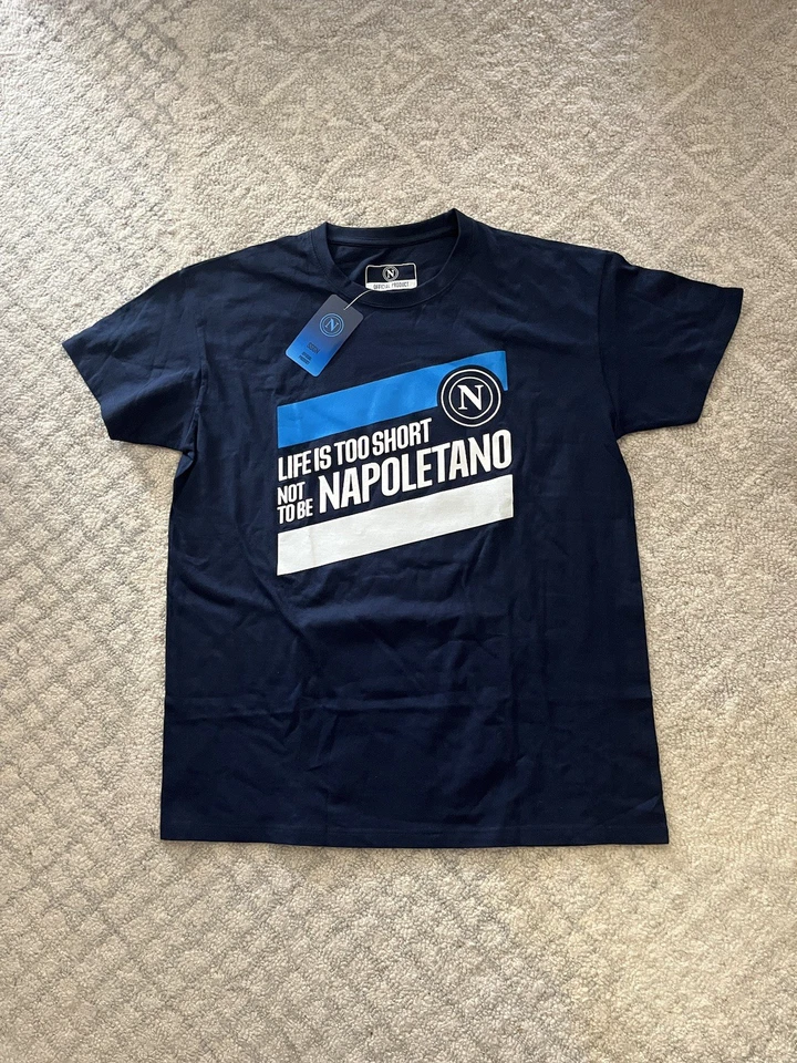 Paquete de camisetas oficiales de aficionados SSC Napoli Foto 2 de 4