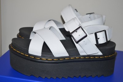 NEW Dr Martens Voss II Quad Athena Leather Strap Platform Sandals