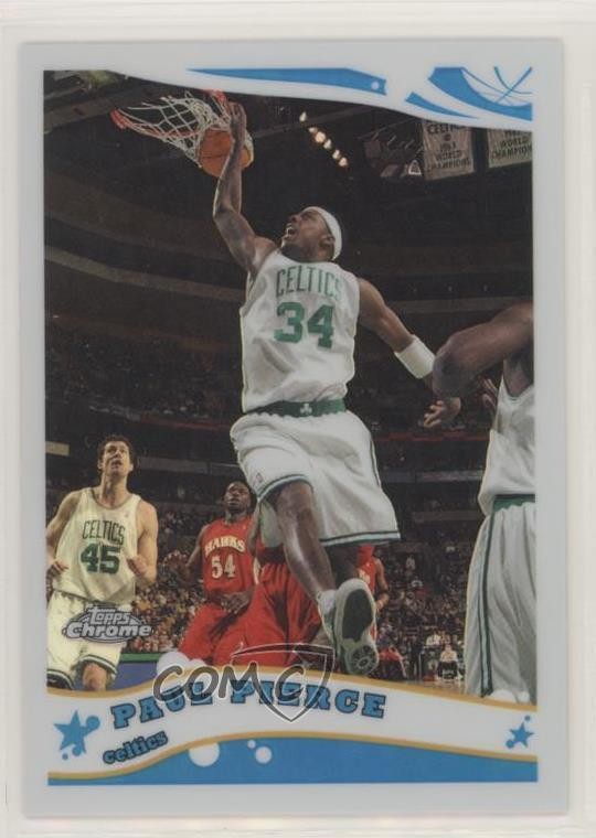 2005-06 Topps Chrome Refractor 560/999 Paul Pierce #24 HOF 1u6