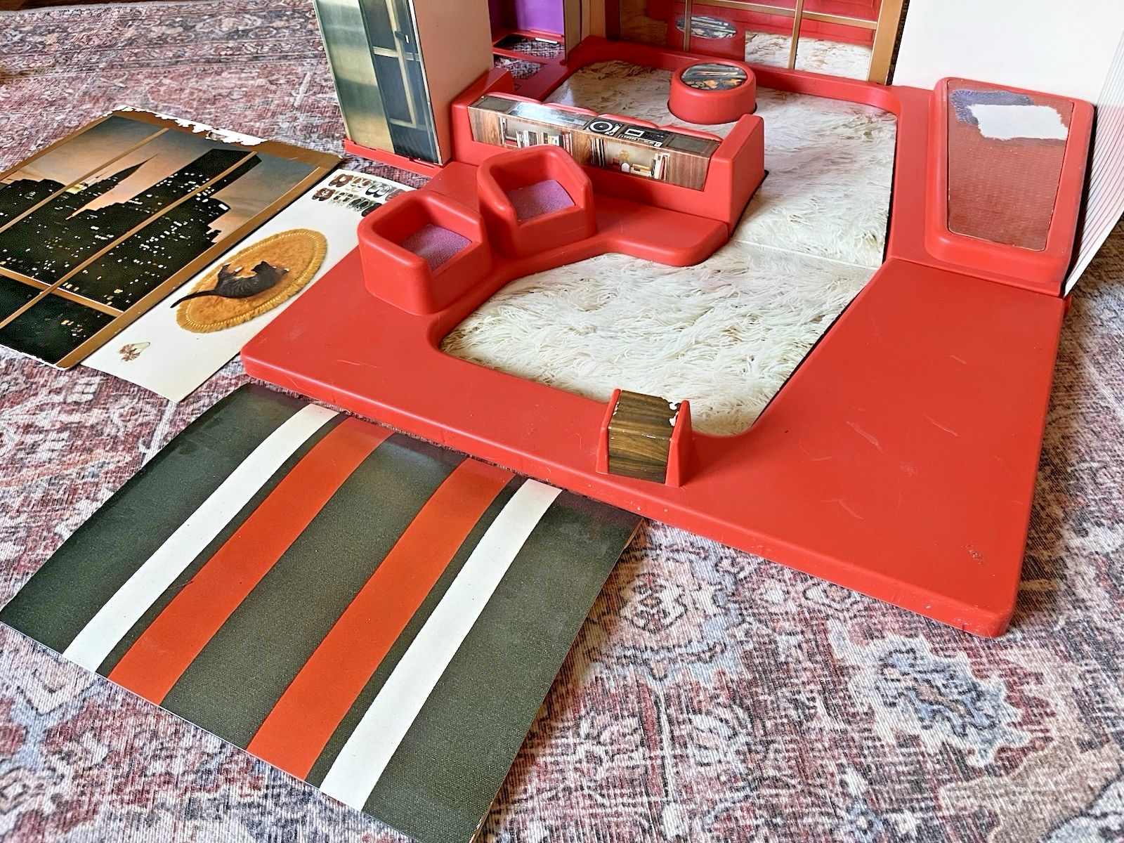 Tuesday Taylor Penthouse Apartment Dollhouse 1976 70's Ideal Toy Corp ...