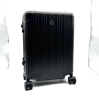 MERCEDES BENZ RIMOWA Mercedes-Benz Aluminum Carry-On Suitcase Premium Silver Cabin Luggage | OEM