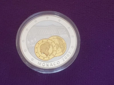 MONACO 2007 🇲🇨 Die ersten 2 Euro Sondermünzen '' Grace Kelly '' PP + Proof 💎 - Bild 1 von 2