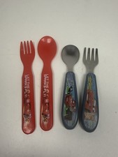 Disney Lightning McQueen Spoon And Fork Sets For Toddlers