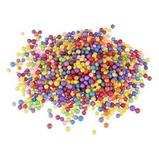 Foam Beads Foam Balls 4-6mm for Wedding Multicolored,1 Pack Approx 5000pcs 