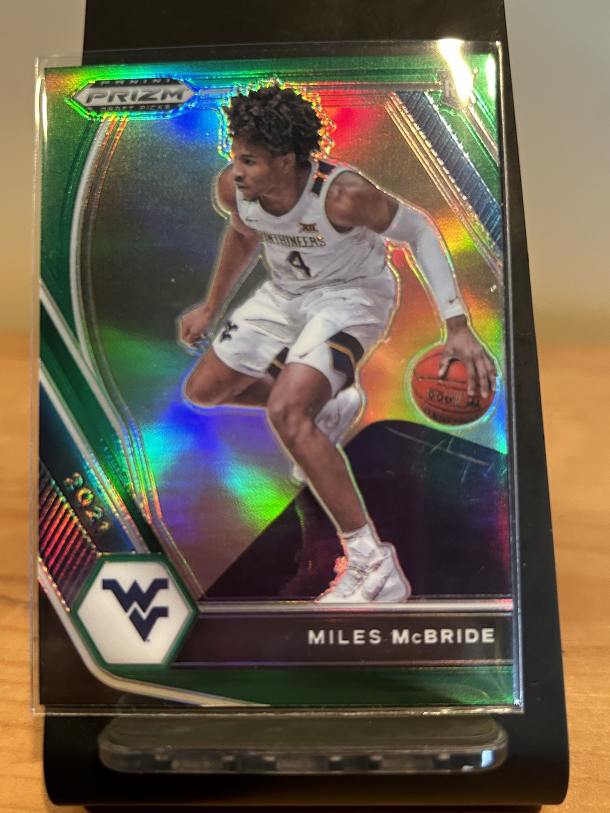 2021-22 Panini Prizm Draft Picks - Miles McBride #32 Green Prizm (RC)