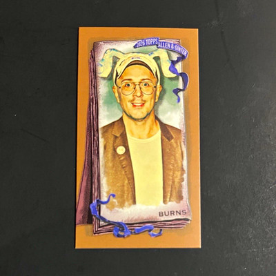 2026 Topps Allen & Ginter Steve Burns #58 Mini Gold Border Blue s Clues
