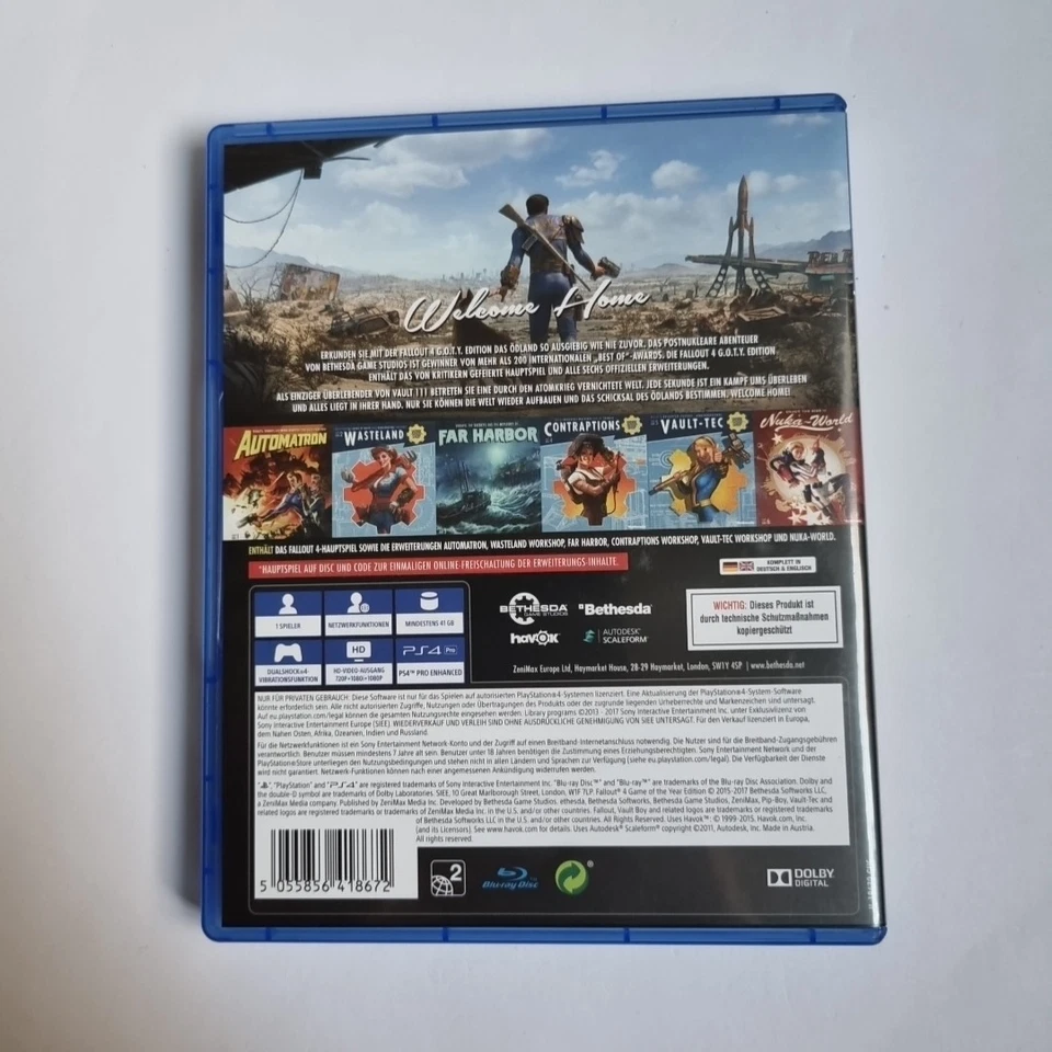 Fallout 4 Game of the Year Edition (PlayStation 4, 2017) - Bild 2 von 3