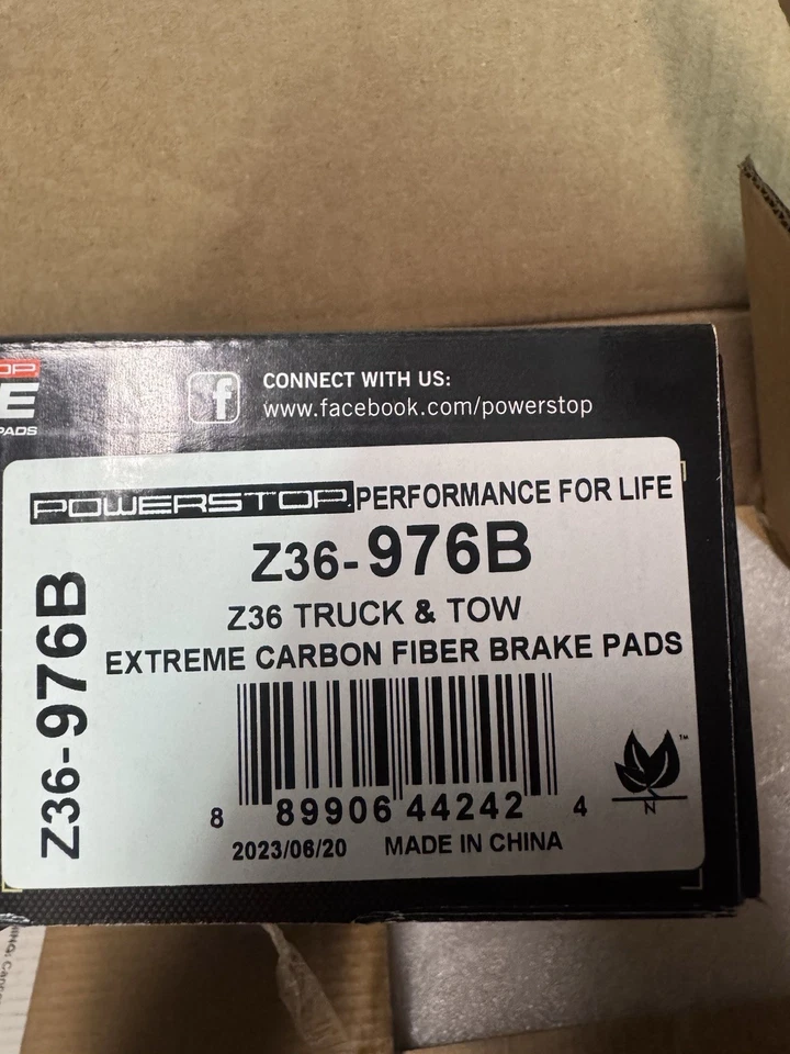 Kit de frenos delanteros PowerStop K5873-36 para Toyota 4Runner 2010-2024 Foto 2 de 3