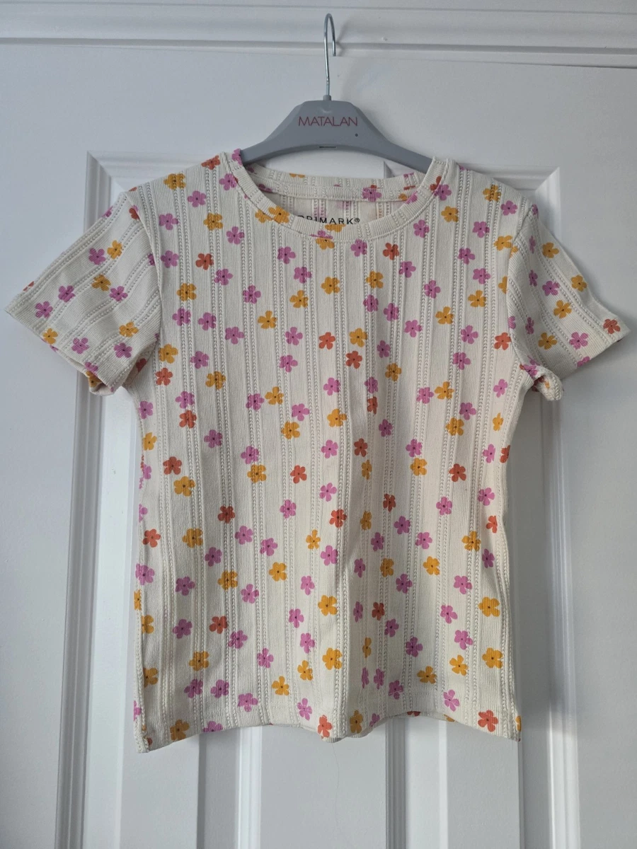LCW Kids T-shirt Basique à Col Rond pour Filles - W48082Z4-CVL - LC Waikiki