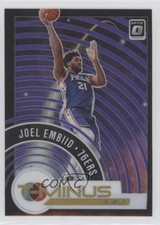 2020-21 Panini Donruss Optic T-Minus 3 2 1 Purple Prizm Joel Embiid #13 6l7