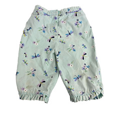 De colección 2001 Gymboree Spring Showers Libélula Capri Pantalones Conjunto Ropa 18-24