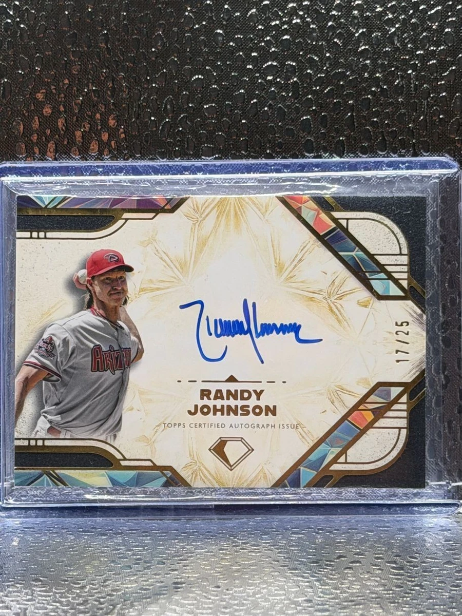 Randy Johnson Arizona Diamondbacks Baseball Autographed Sports