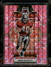 2023 Panini Mosaic #233 Mike Alstott Camo Pink Mosaic