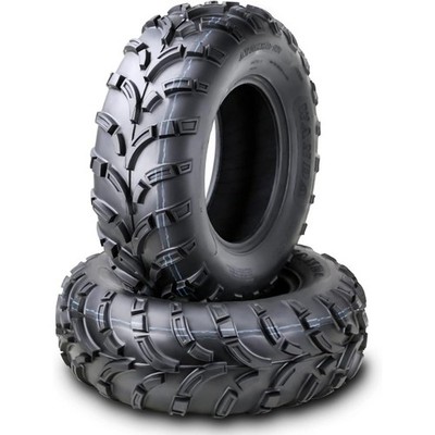 ATV/UTV Tires 25x8-12 25x8x12 6-Ply Light Mud Tires Set 2-10243