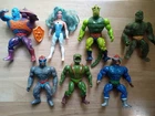 1980's He-Man Masters Of The Universe Lot Action Figures MOTU Mattel Vintage Toy