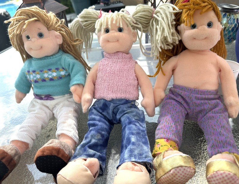 TY Teenie Beanie Boppers Babies Cool Cassidy Silly Sara Rockin' Rosie Dolls